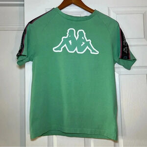 KAPPA Short Sleeve T Shirt Ribbon Sleeve